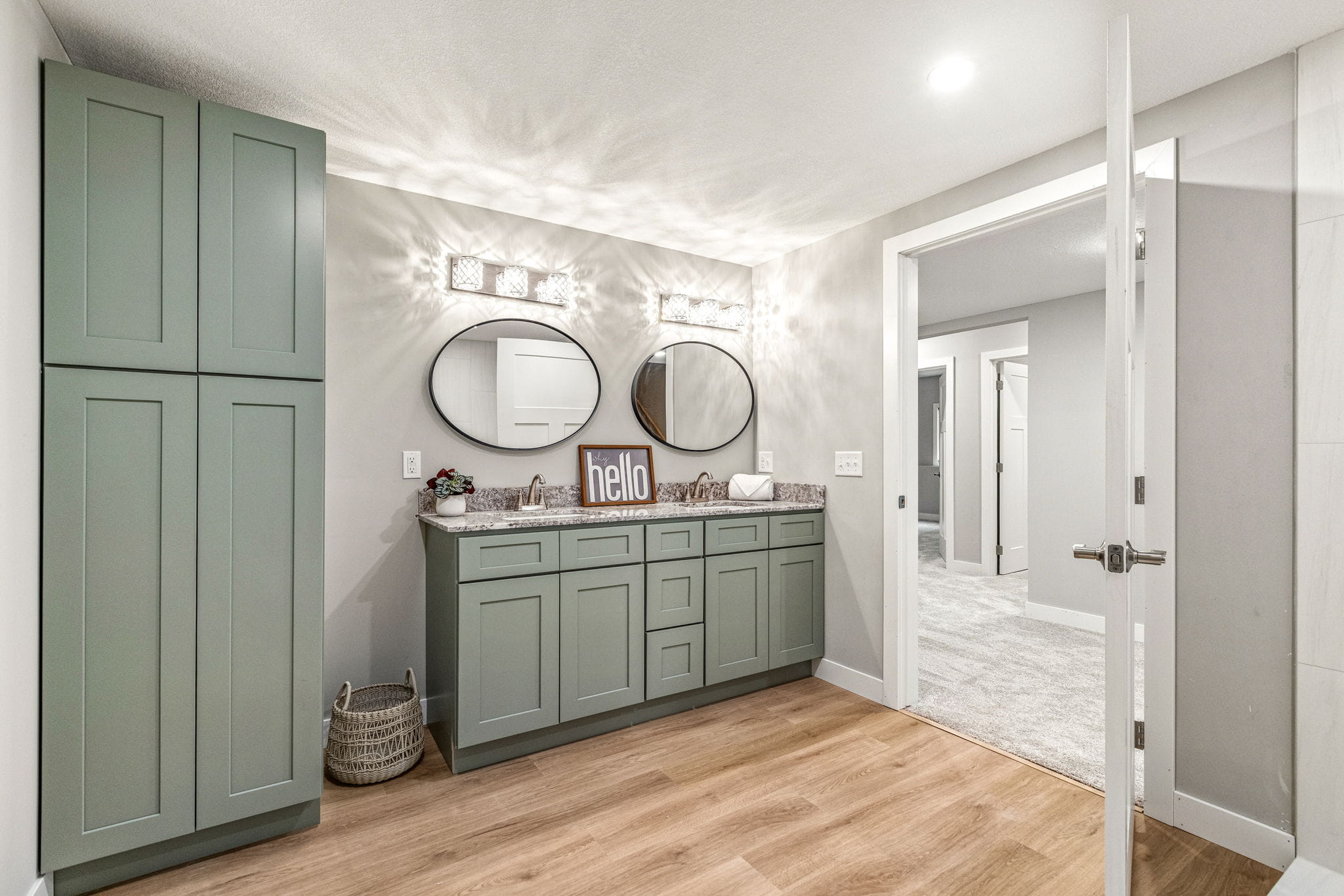 Basement bath